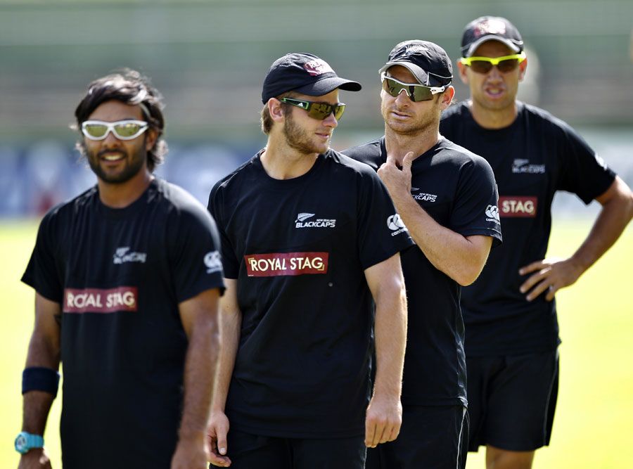 New Zealand at a training session