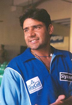 Vijay Dahiya sports a contented look