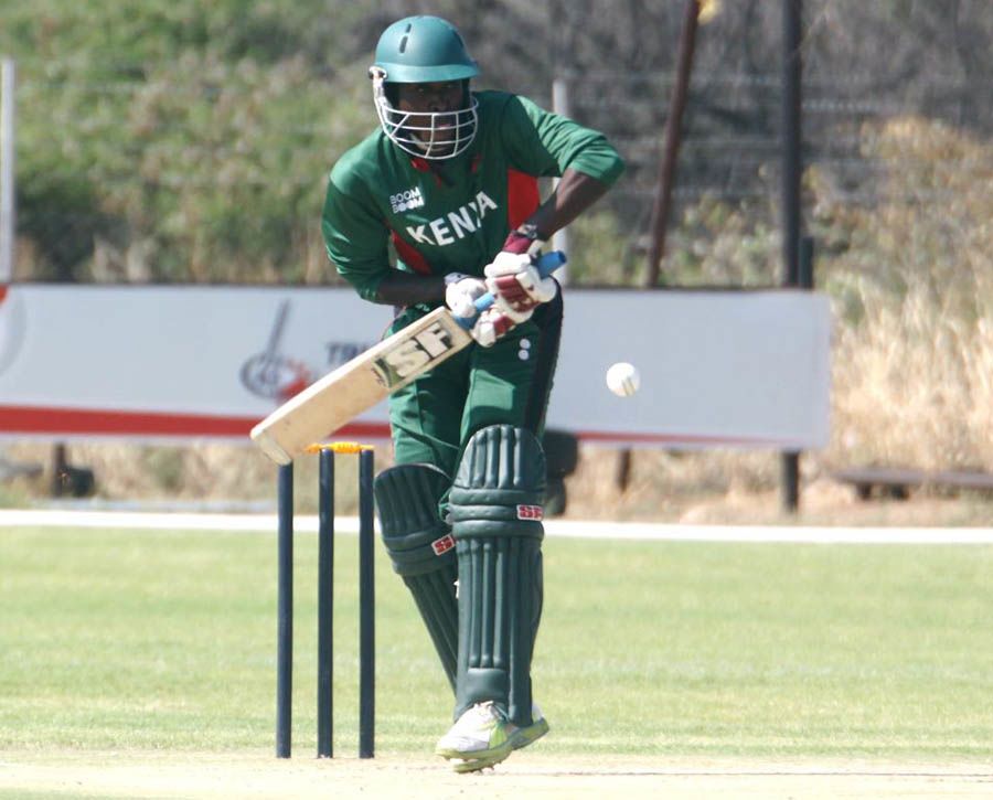 Kenya's Alex Obanda top-scored for Kenya with 71