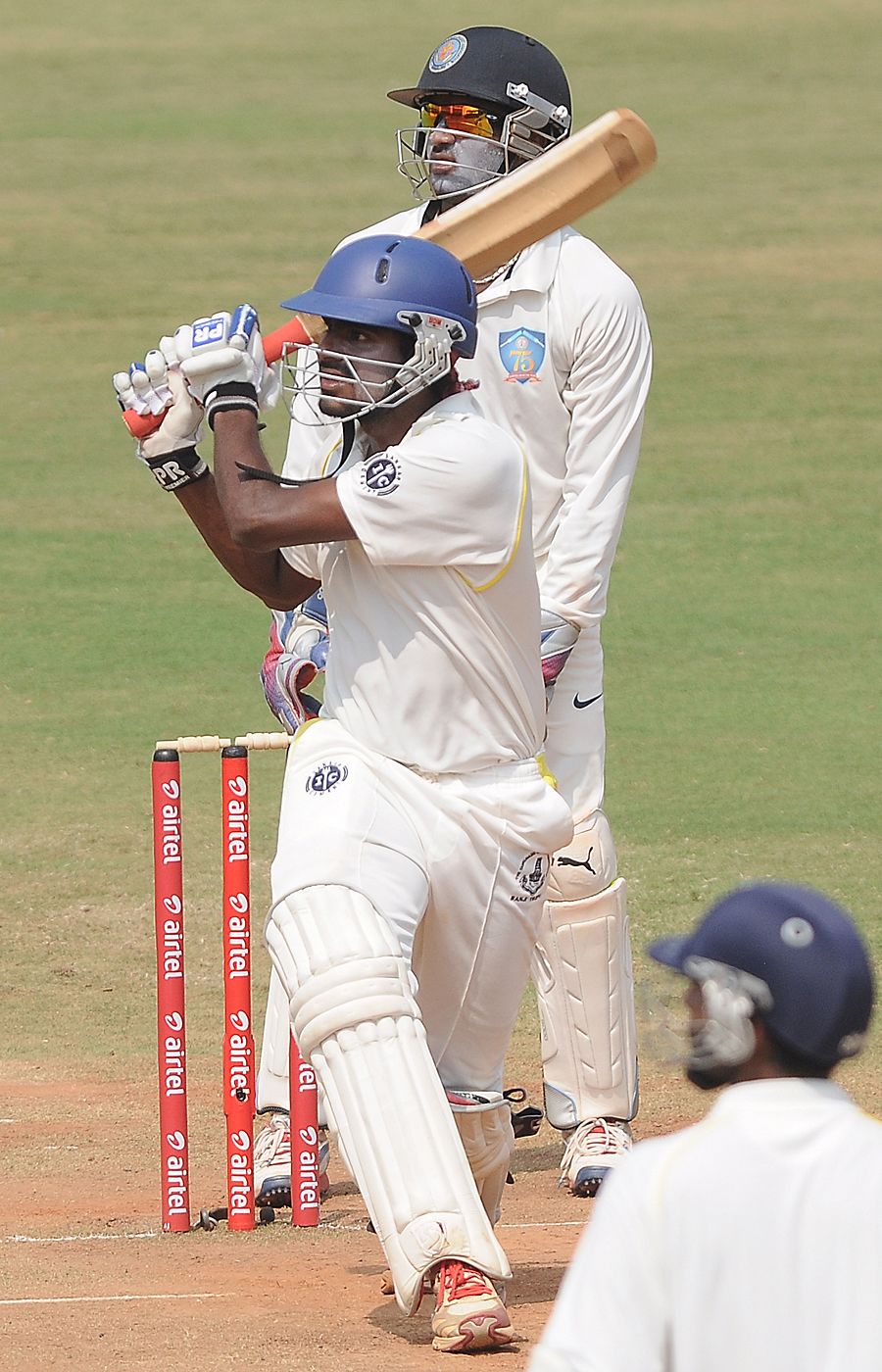 Ramaswamy Prasanna plays the pull shot