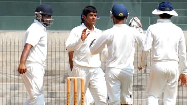 Darekar leads Maharashtra to 128-run win