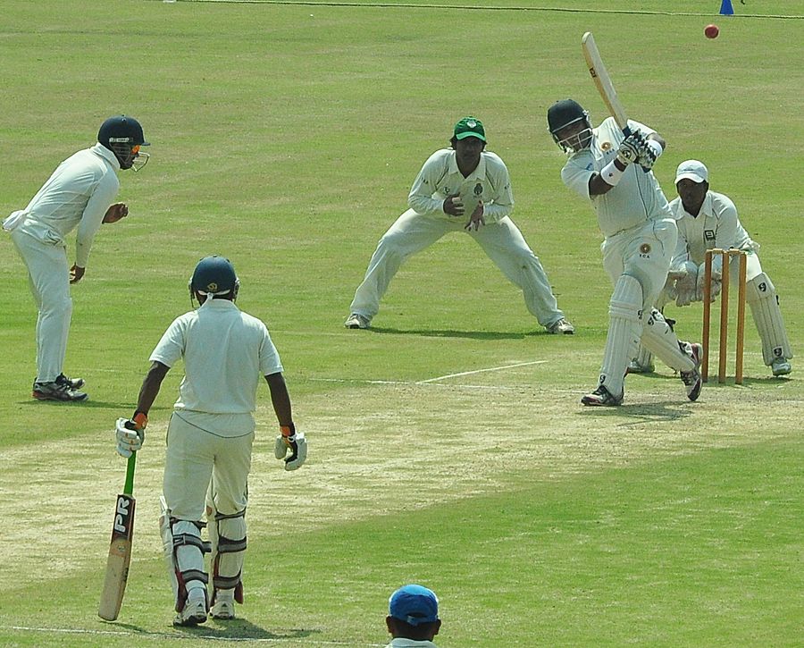 Abhishek Hegde scored a century for Kerala