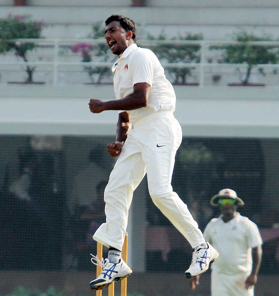 Ankeet Chavan picked up four wickets for Mumbai