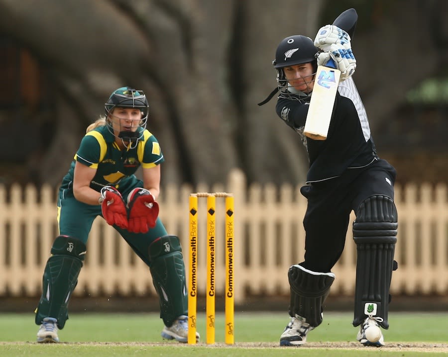 Nicola Browne top scored for New Zealand with 42