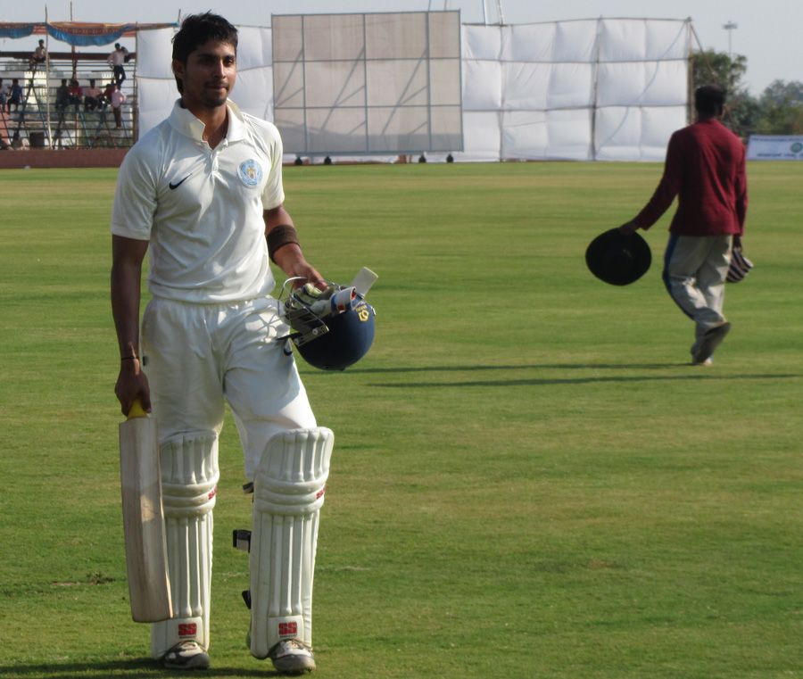 Karnataka's Kunal Kapoor made 106 and 100* against Haryana