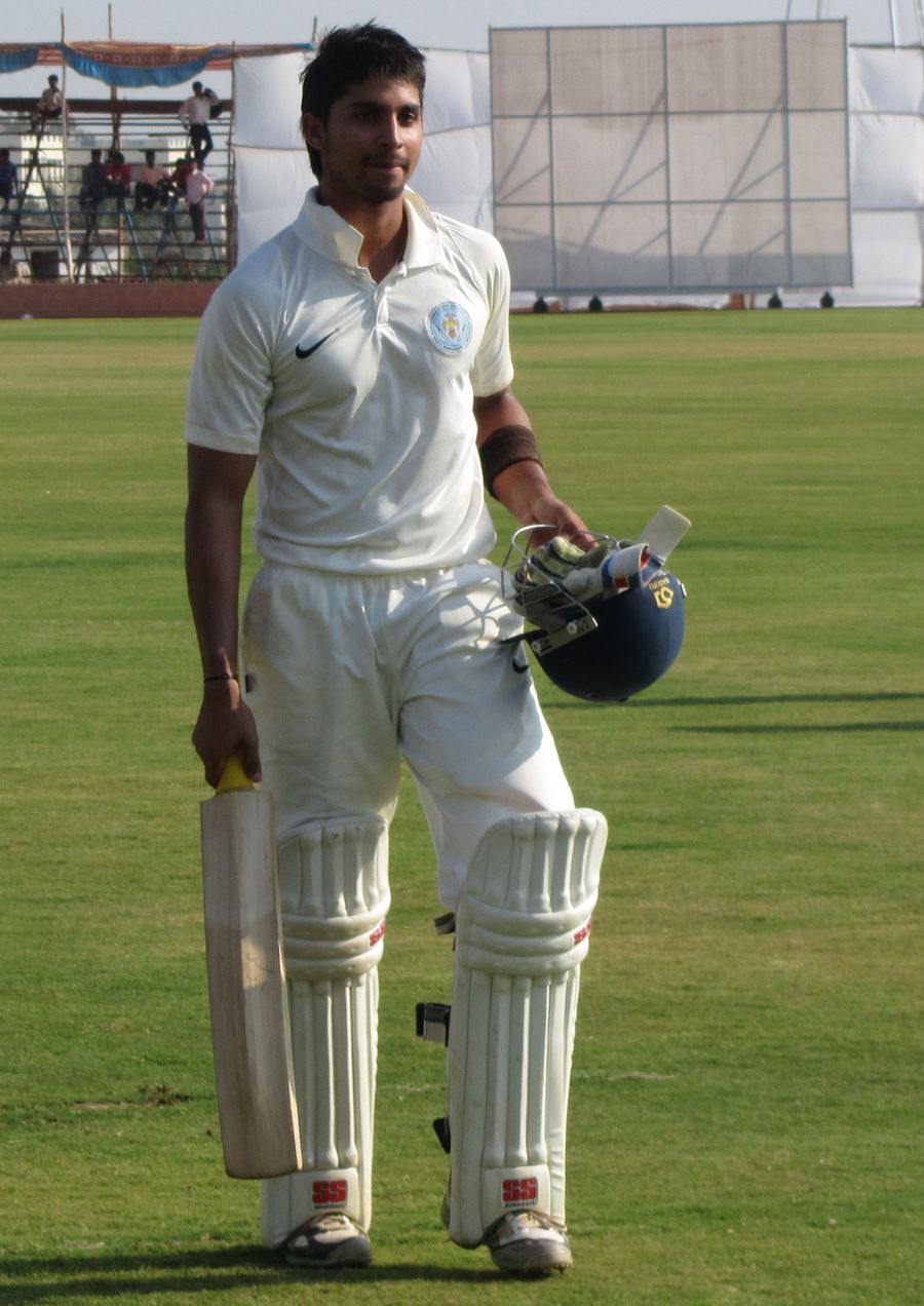 Kunal Kapoor became the first Karnataka batsman to score a century in each innings in the Ranji Trophy