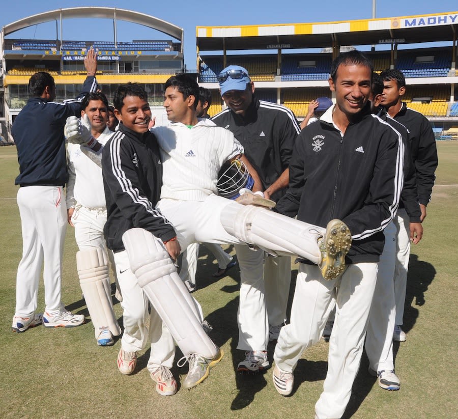 Soumik Chatterjee, the Services captain, won the match despite his injured leg