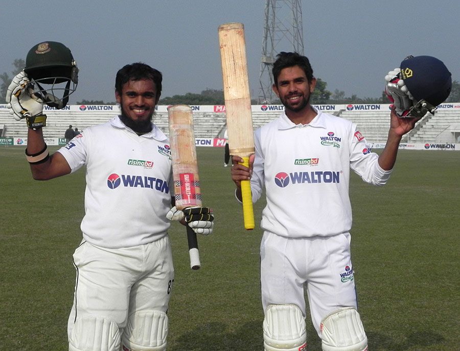 Mehrab Hossain jnr and Marshall Ayub scored double-hundreds in a record unbeaten stand