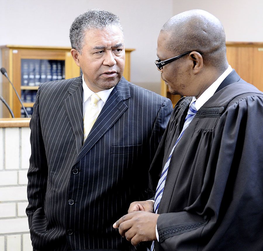 Norman Arendse (left)