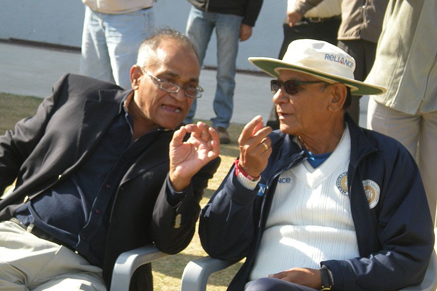 Debu Mitra has a word with Niranjan Shah