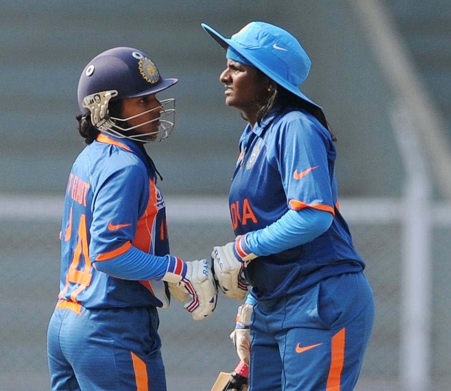 Poonam Raut and Thirush Kamini gave India a solid platform