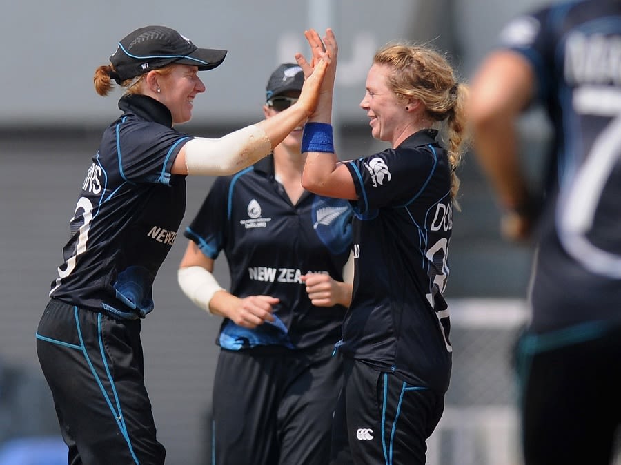 Lucy Doolan celebrates