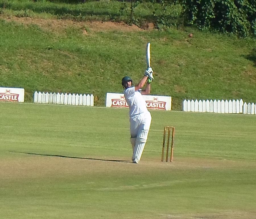 Greg Lamb scored 157 in Mountaineers' first innings