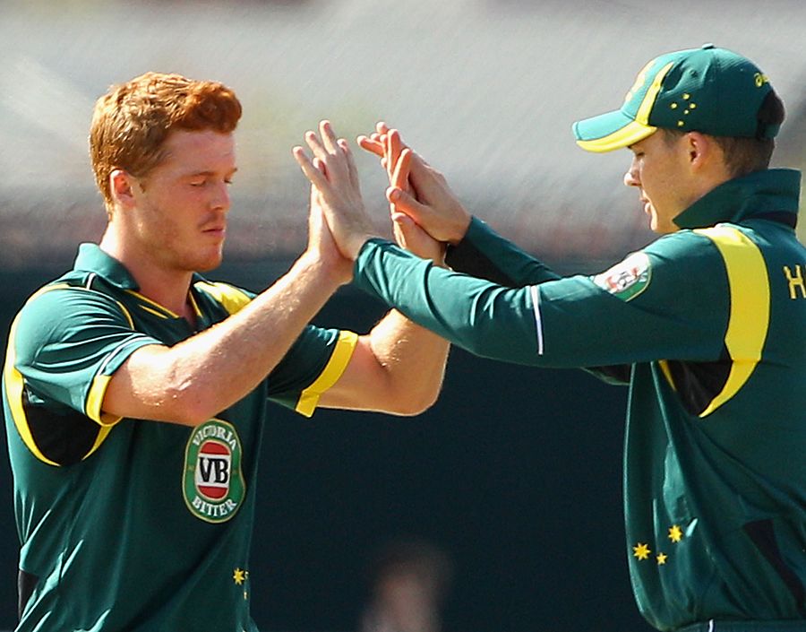 Alister McDermott's three wickets led to a batting collapse
