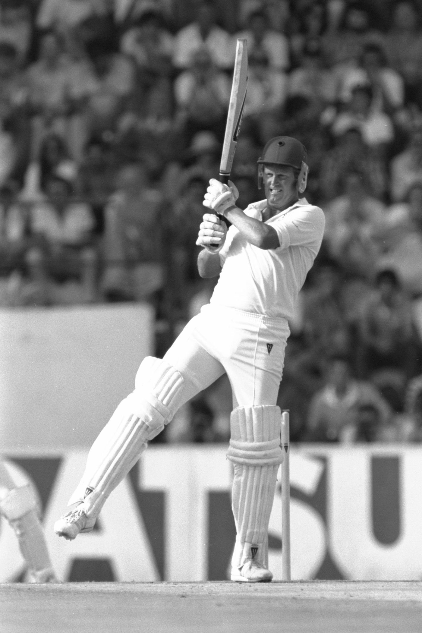 Graeme Pollock bats during the rebel West Indies tour to South Africa