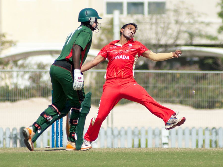 Junaid Siddiqui took three wickets for 10 runs off his four overs