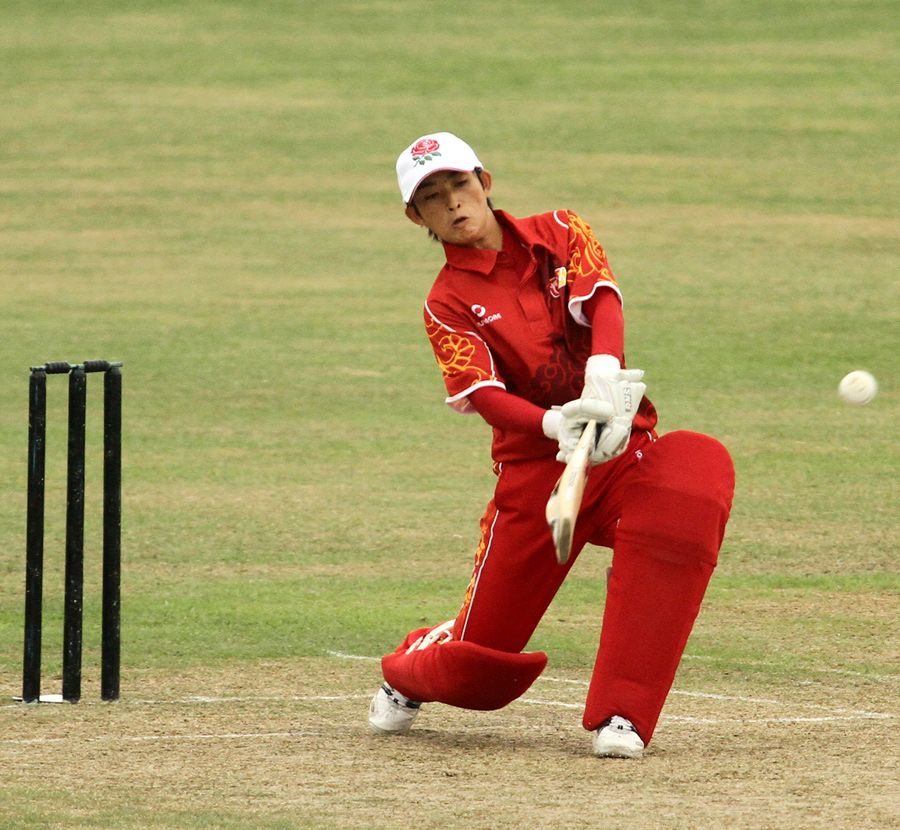 Zhang Mei was China's top scorer in the women's Asia Cup T20