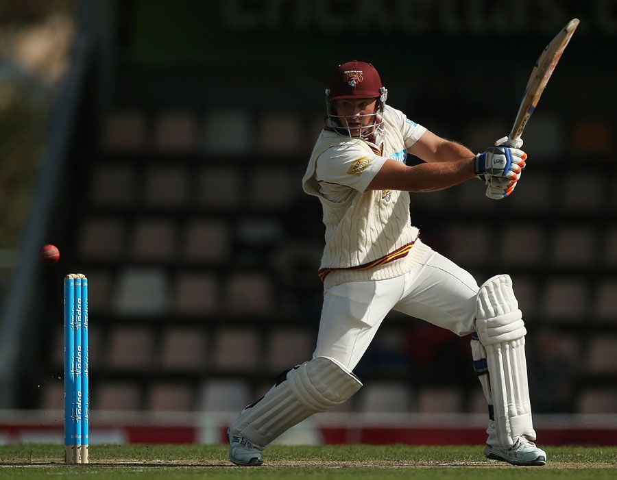 Peter Forrest scored 56 for Queensland on a rain-affected day