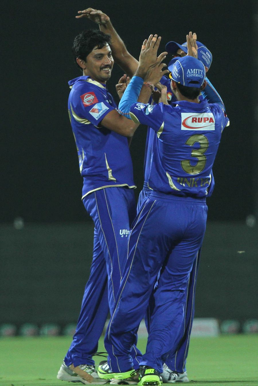 Siddharth Trivedi picked up two wickets