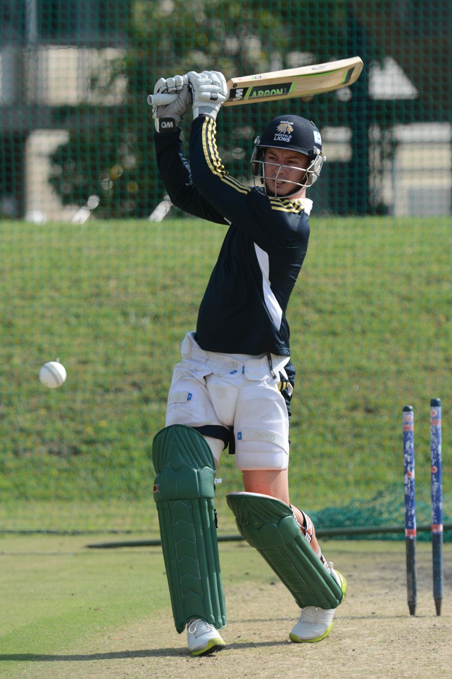 Jean Symes hits out in the South Africa Emerging Squad nets