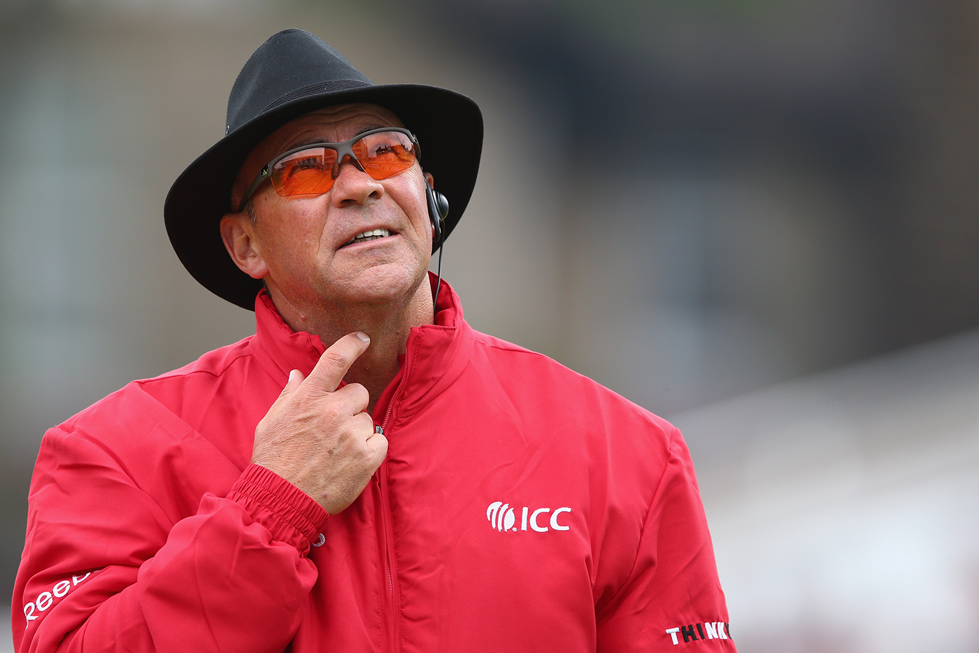 Tim Robinson stood in his first one-day international