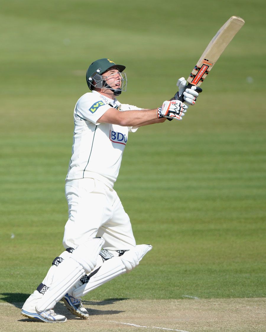 Paul Franks swats the ball away during his 70