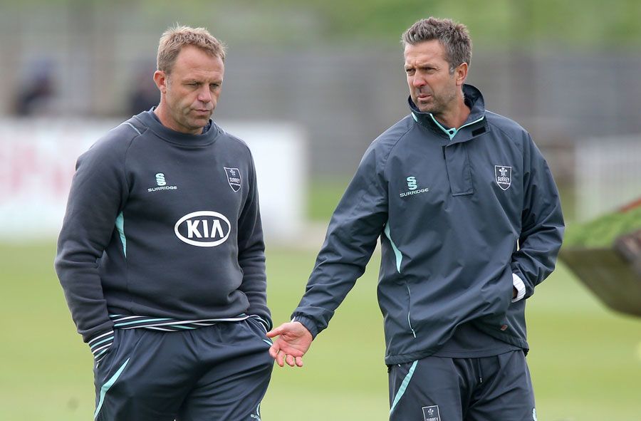 Chris Adams and Ian Salisbury have been sacked by Surrey