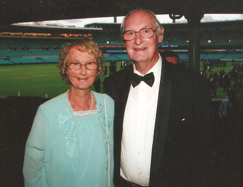 Brian and Judy Booth at the SCG