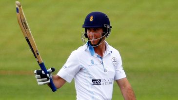 Elstone maiden ton steers Derbyshire to safety