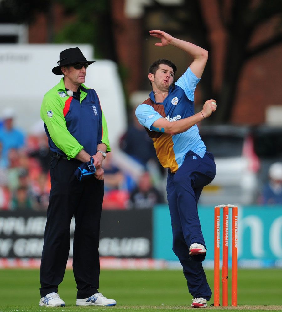 Dan Redfern took the crucial wicket of Joe Burns
