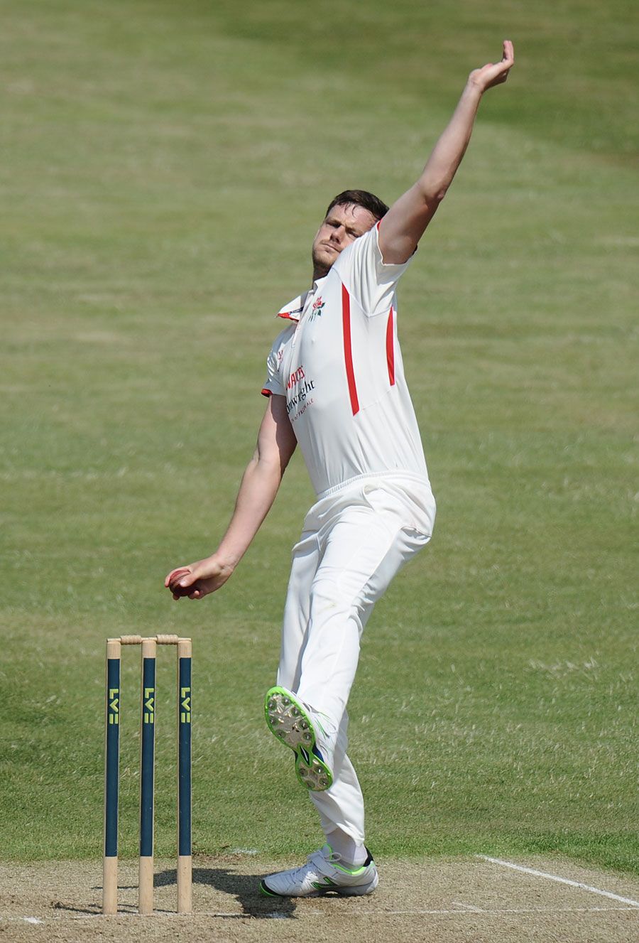 Wayne White in his delivery stride