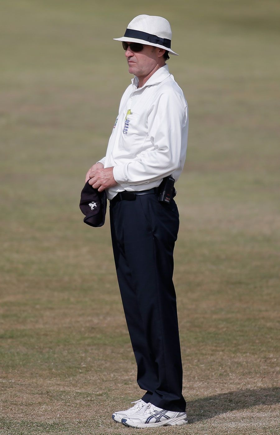 Steve O'Shaughnessy standing at the Cheltenham festival