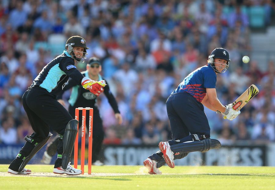 Fabian Cowdrey top-scored with 50 for Kent