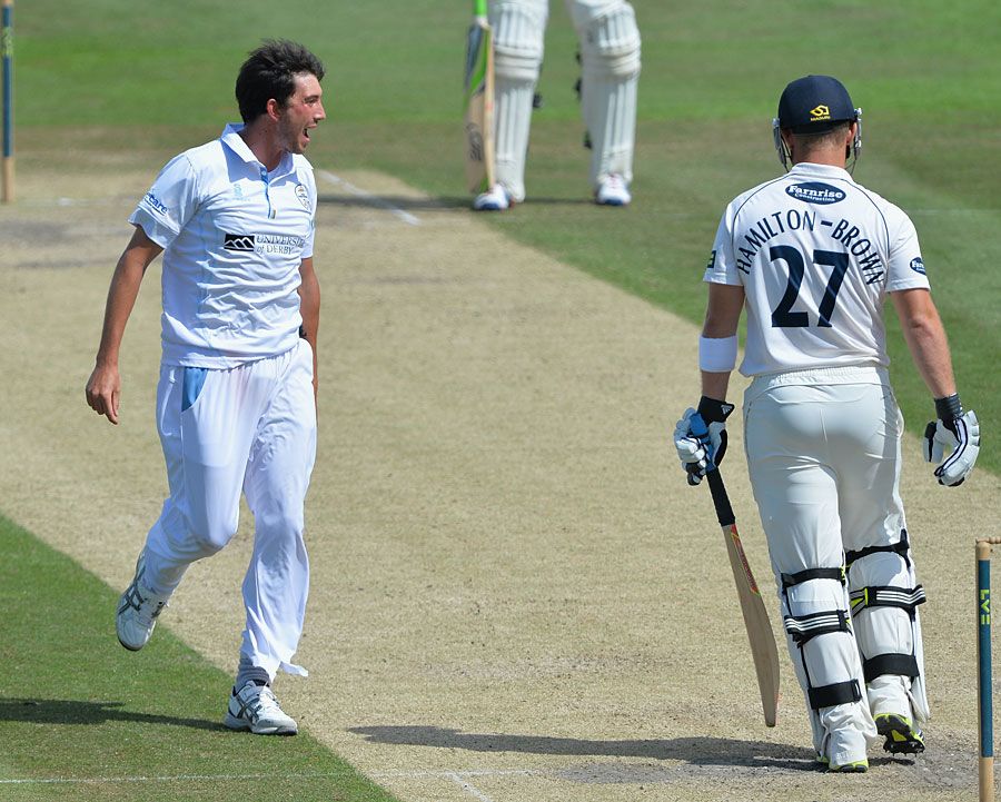 Rory Hamilton-Brown gets sent on his way
