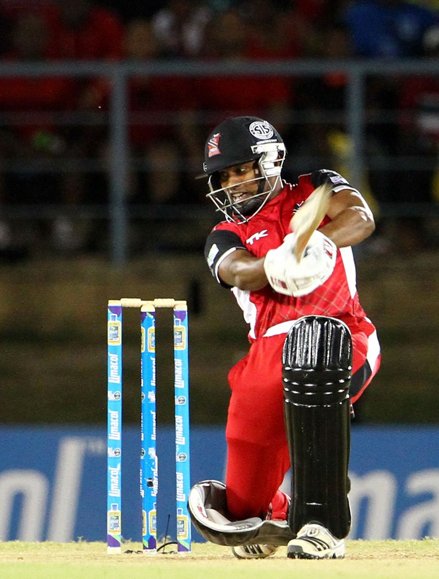Adrian Barath carves one through the off side