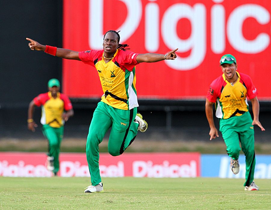 Steven Jacobs claimed the big wickets of Kieron Pollard and Shakib Al Hasan