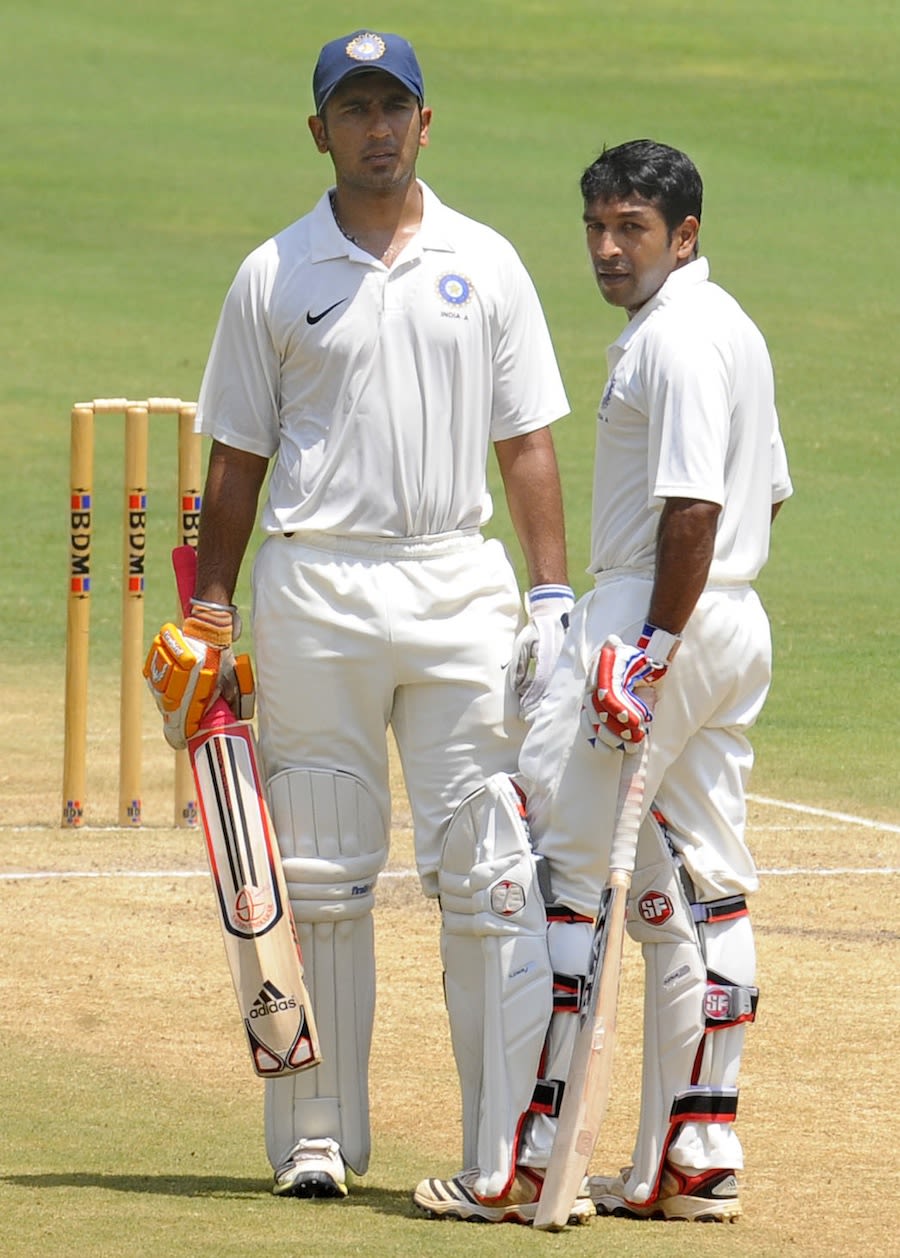Manprit Juneja and VA Jagadeesh put on 197 for the third wicket