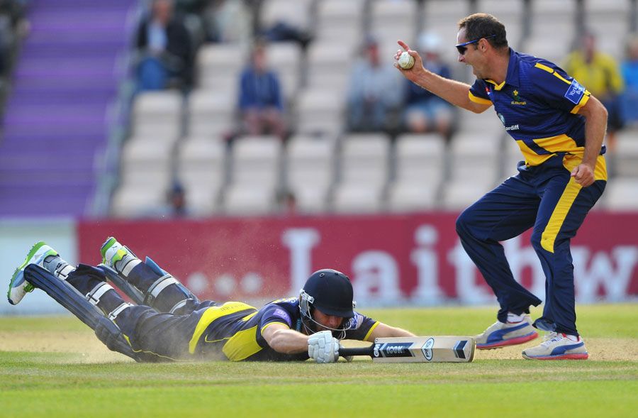 Dean Cosker completed the run-out of Neil McKenzie
