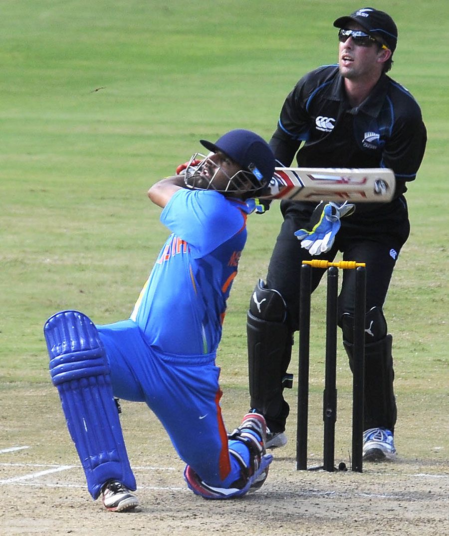 Ashok Menaria needed only 26 balls to reach his half-century