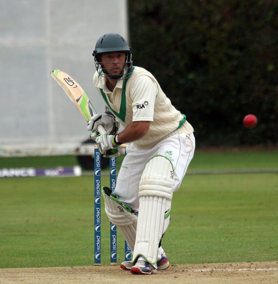 John Anderson prepares for a shot