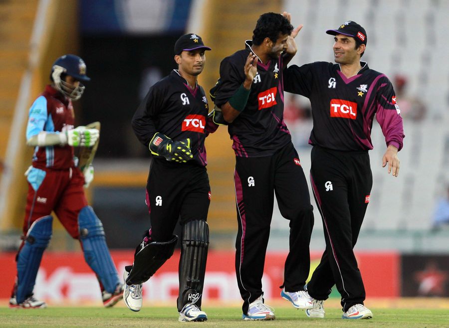 Ehsan Adil picked up three wickets in an economic spell