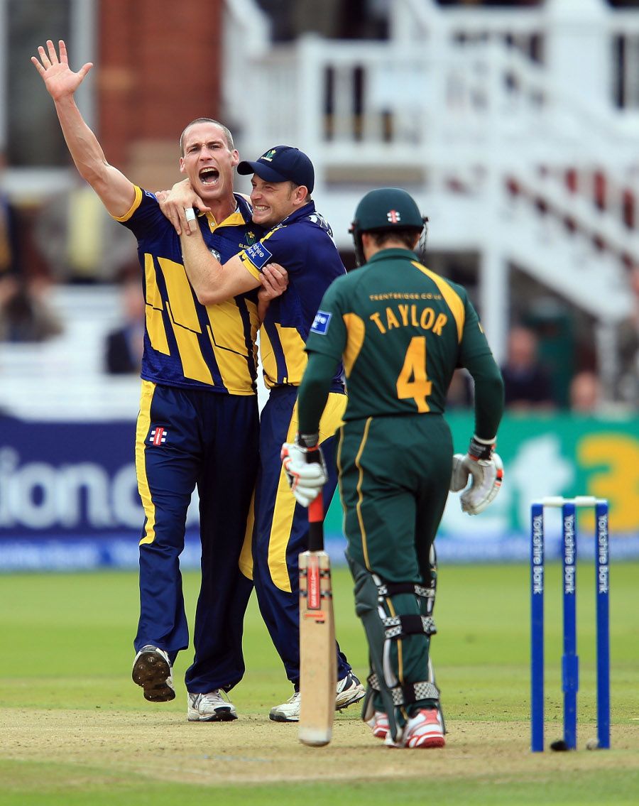 Simon Jones had James Taylor caught behind