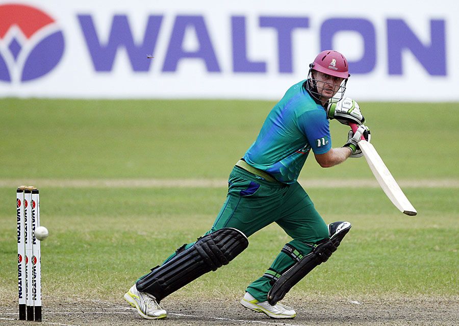 Scott Styris scored 102 for Gazi Tank Cricketers