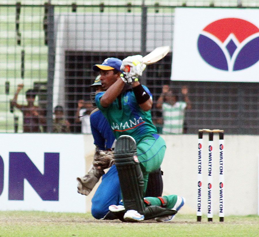 Raqibul Hasan made an unbeaten 58
