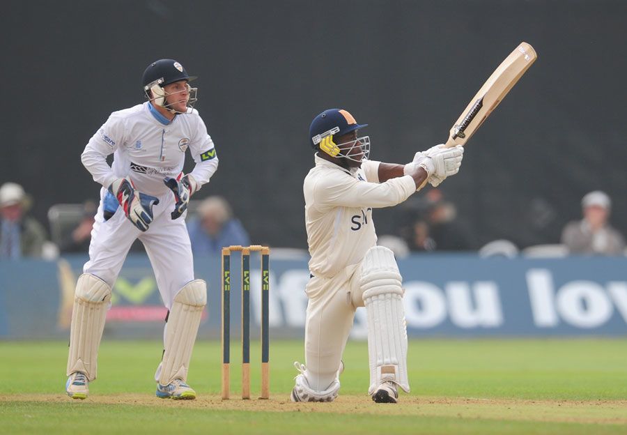 Maurice Chambers struck his first senior fifty