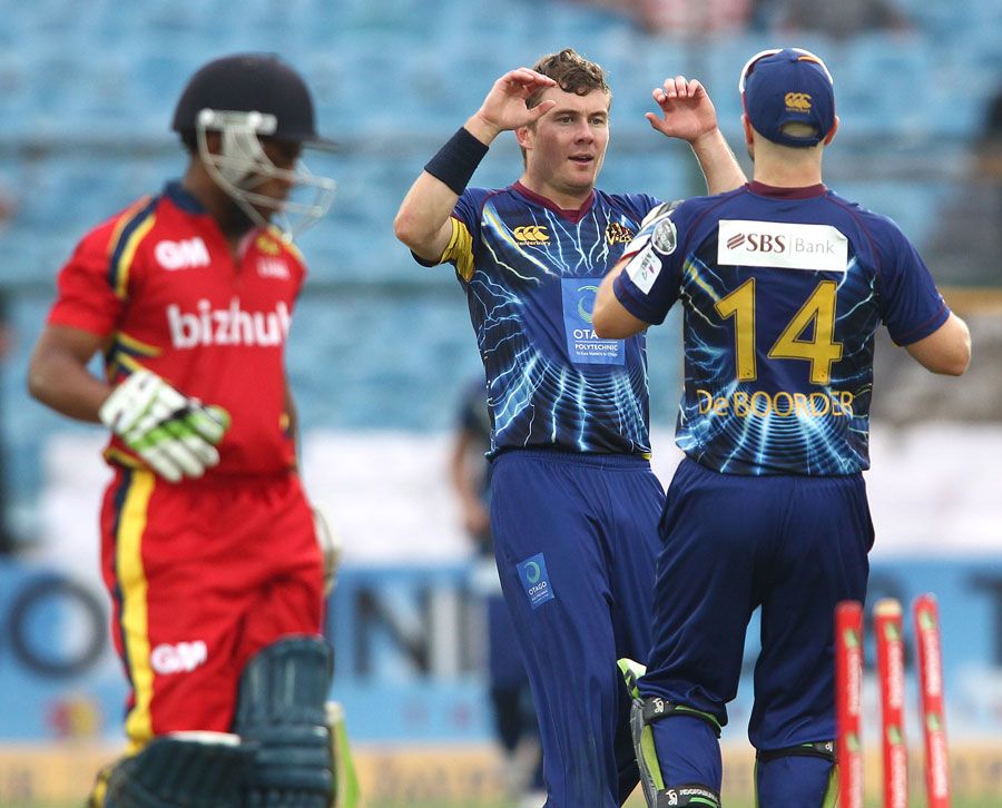 Nick Beard picked up two wickets in two balls