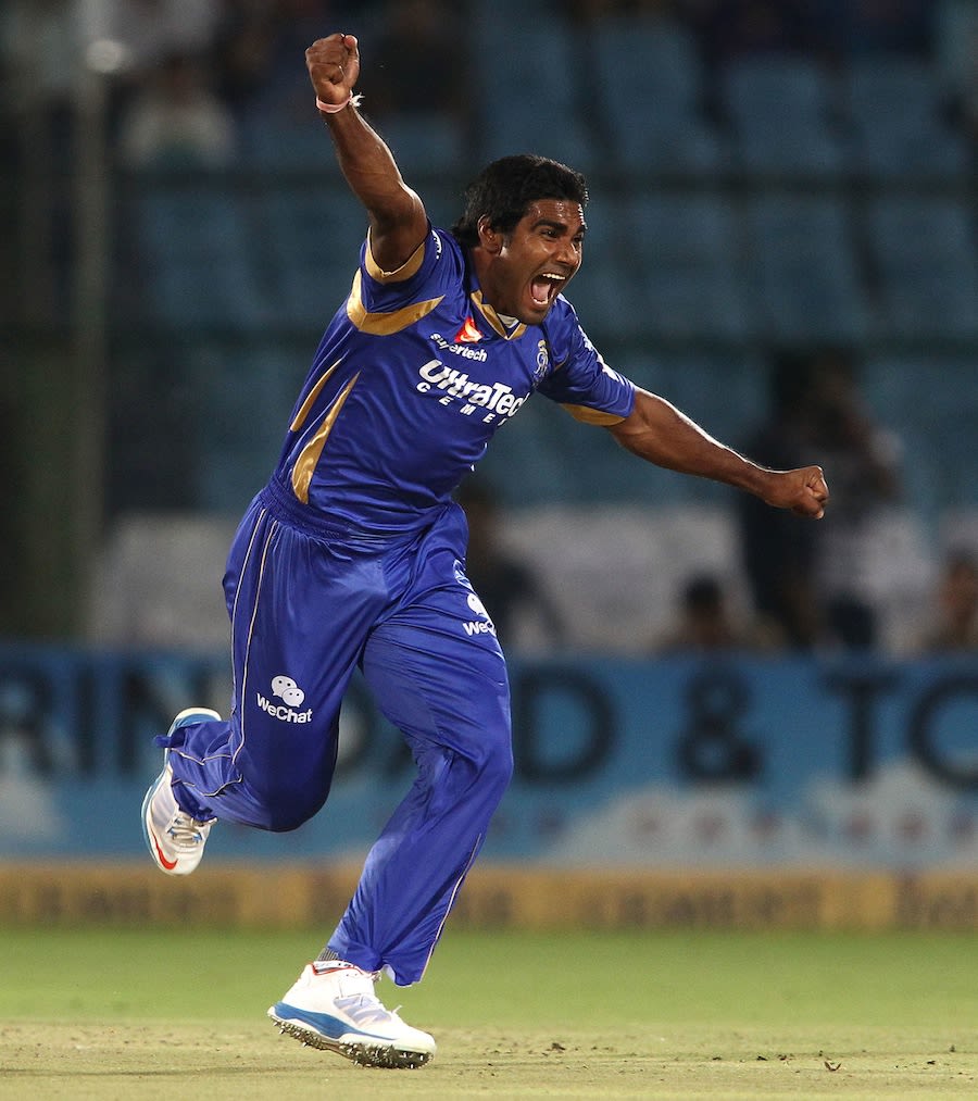 Rahul Shukla took three wickets in an over