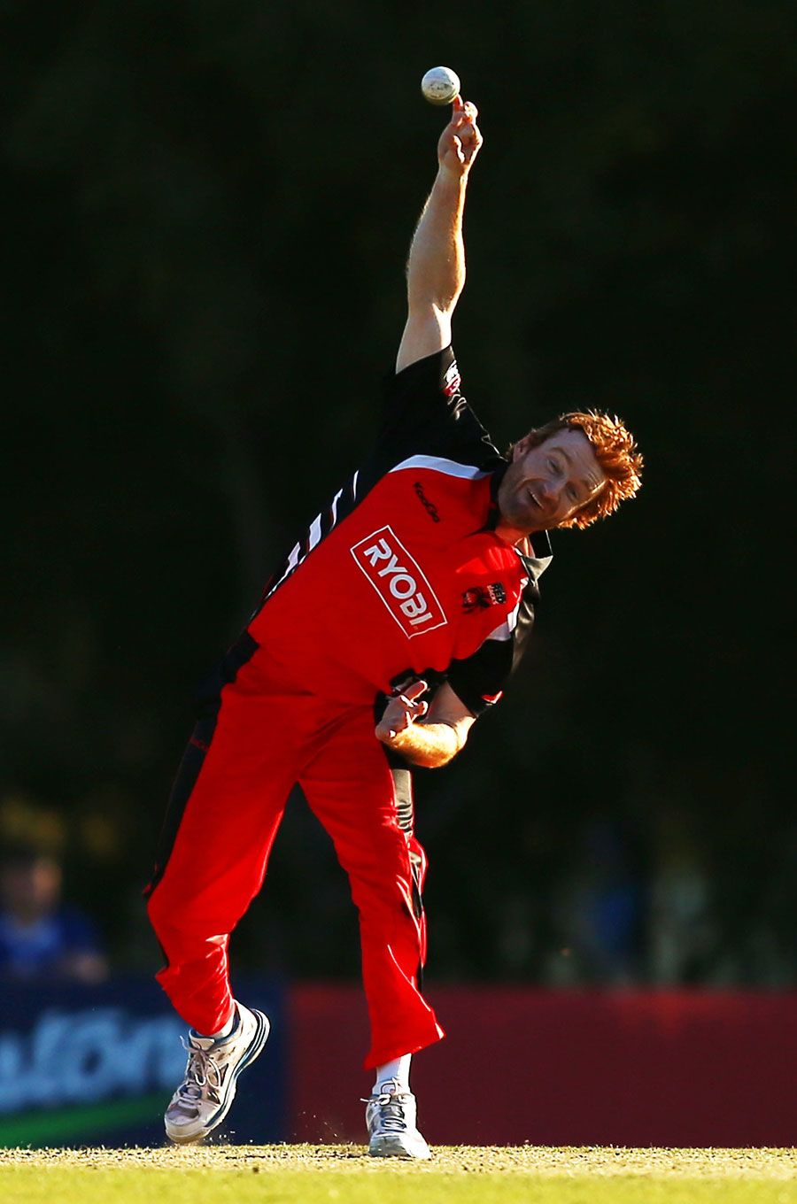 Brenton McDonald in his delivery stride