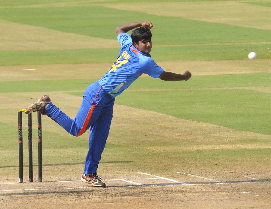 Aamir Gani picked up three wickets
