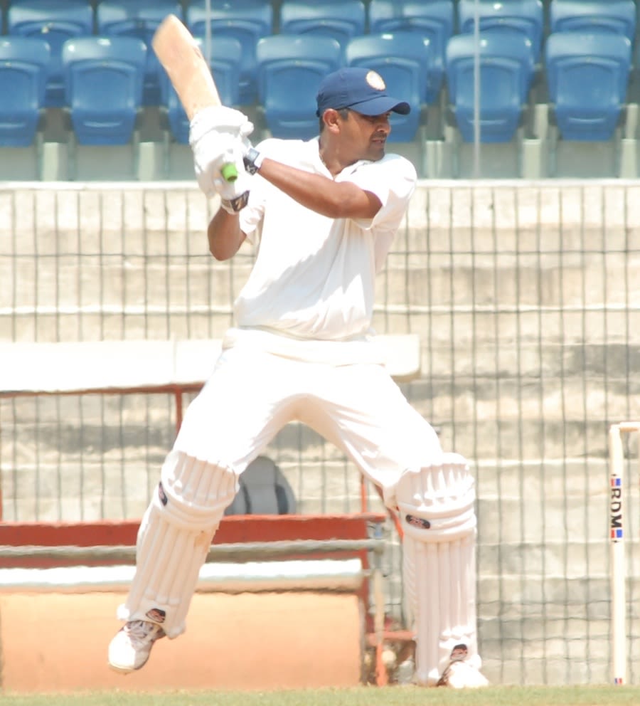 Rakesh Dhurv scored a half-century